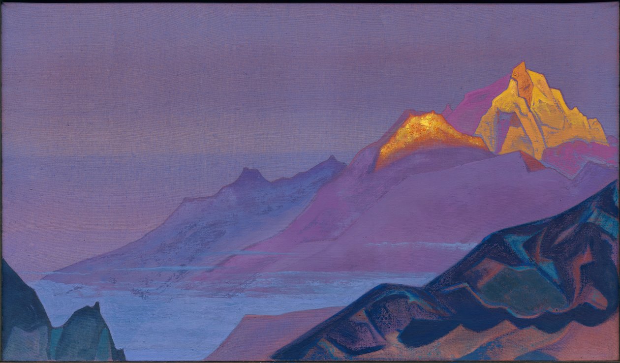 Stien til Shambhala, 1933 af Nicholas Roerich