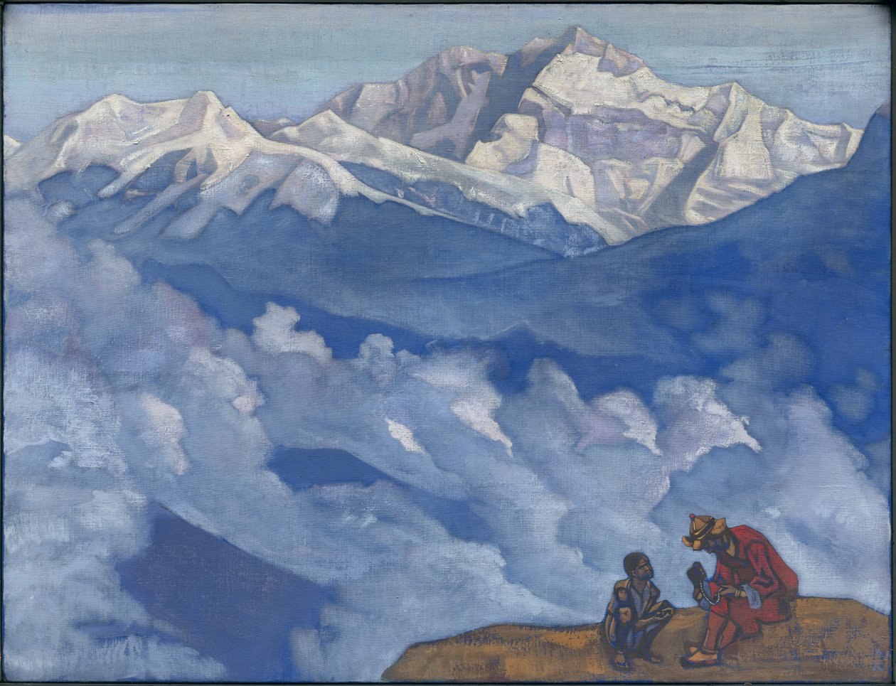 Pearl of Searching, "His Country"-serien, 1924 af Nicholas Roerich