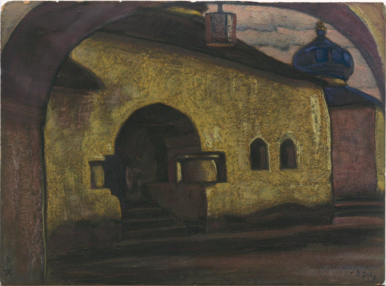 Pskov, 1922 af Nicholas Roerich