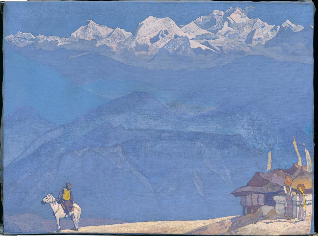 "Remember", "His Country"-serien, 1924 af Nicholas Roerich