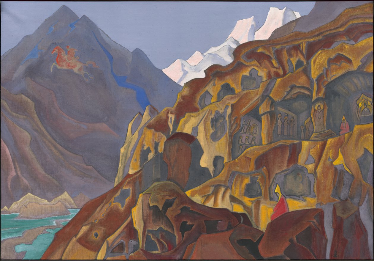 Hellige Huler, 1932 af Nicholas Roerich