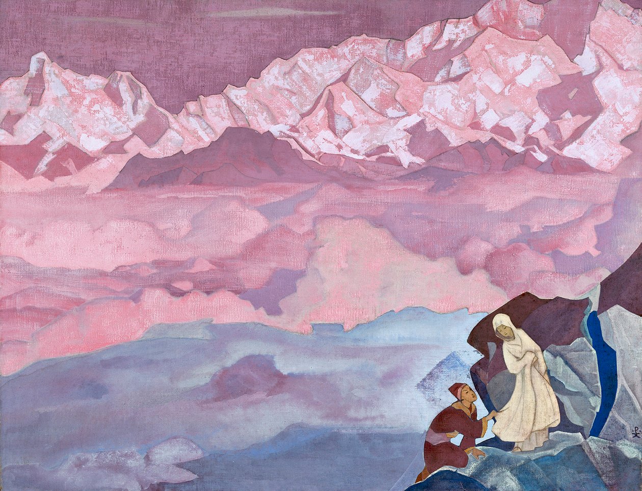 Hun der leder, 1924. af Nikolai Konstantinowitsch Roerich