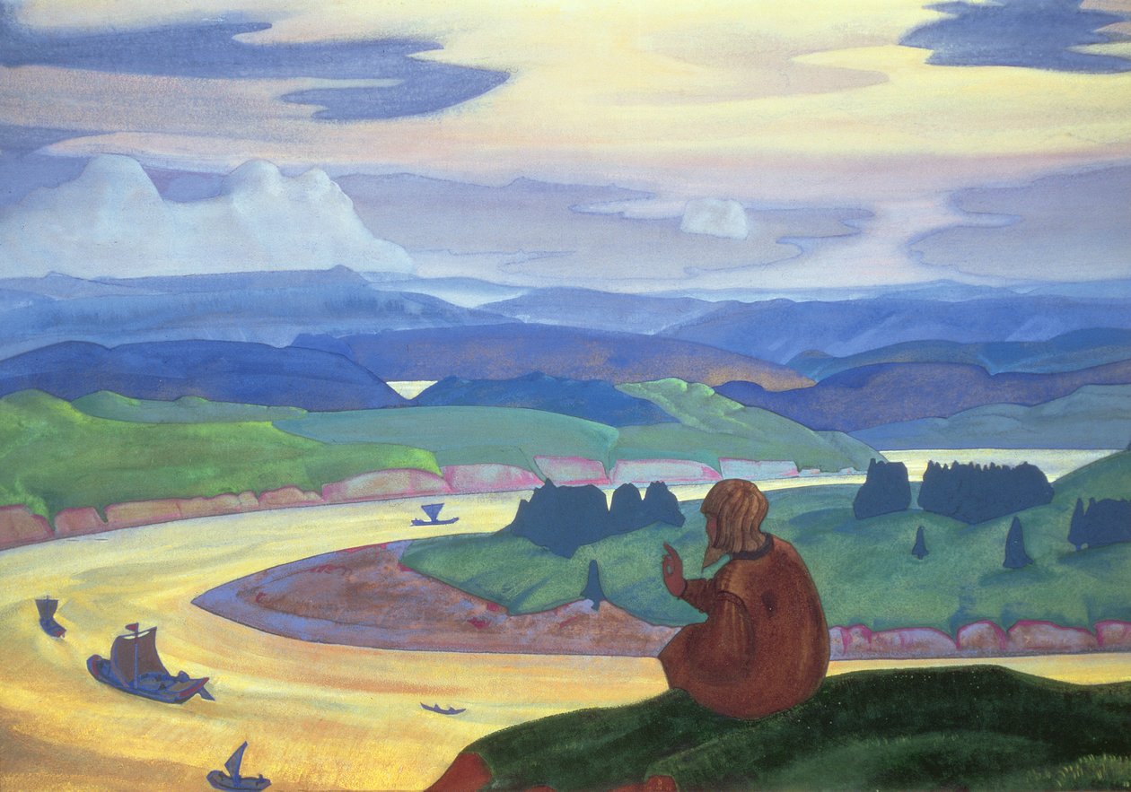 Sankt Prokopius, 1914 af Nicholas Roerich
