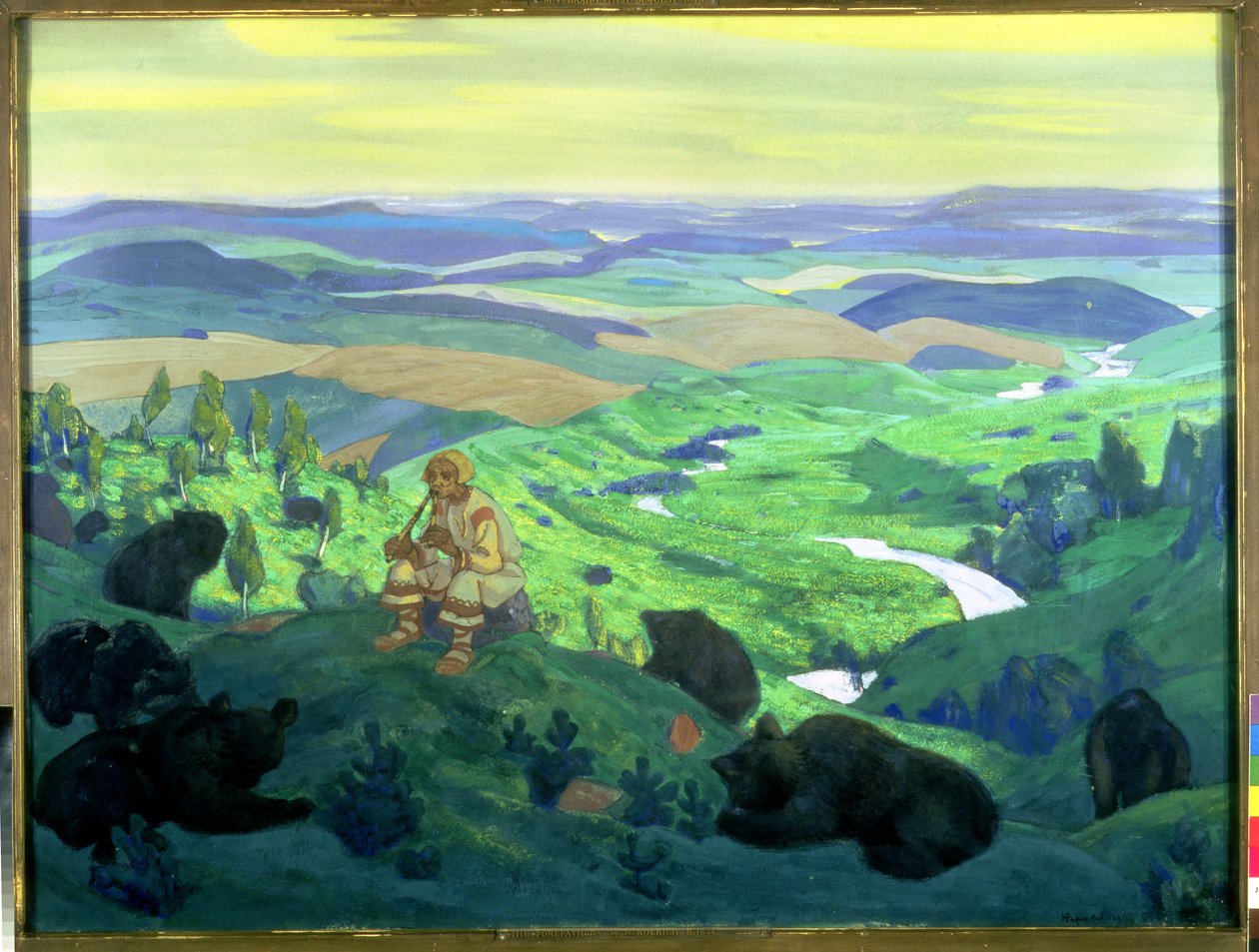 Forfædrene, 1912 af Nicholas Roerich