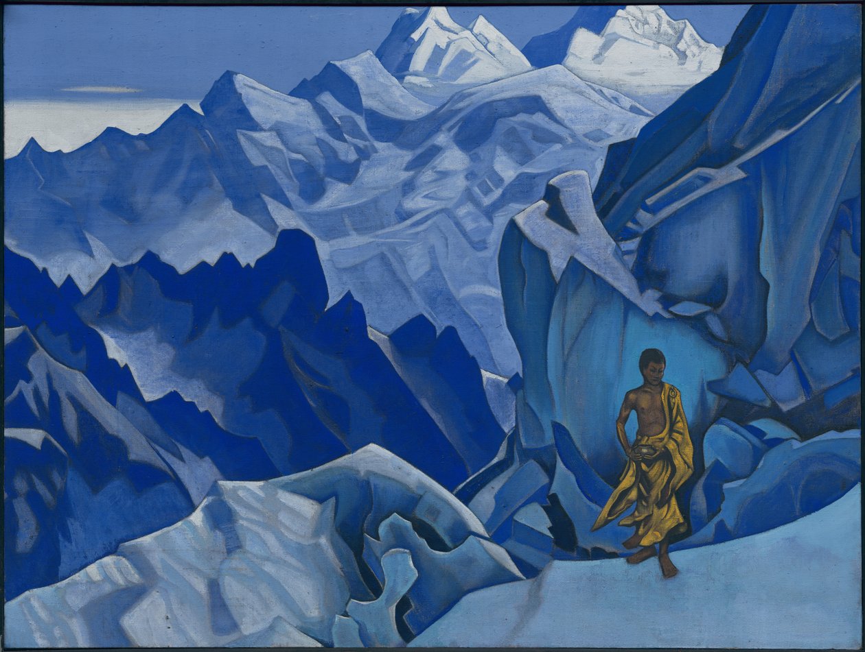 The Unspiled Calice, 1927 af Nicholas Roerich