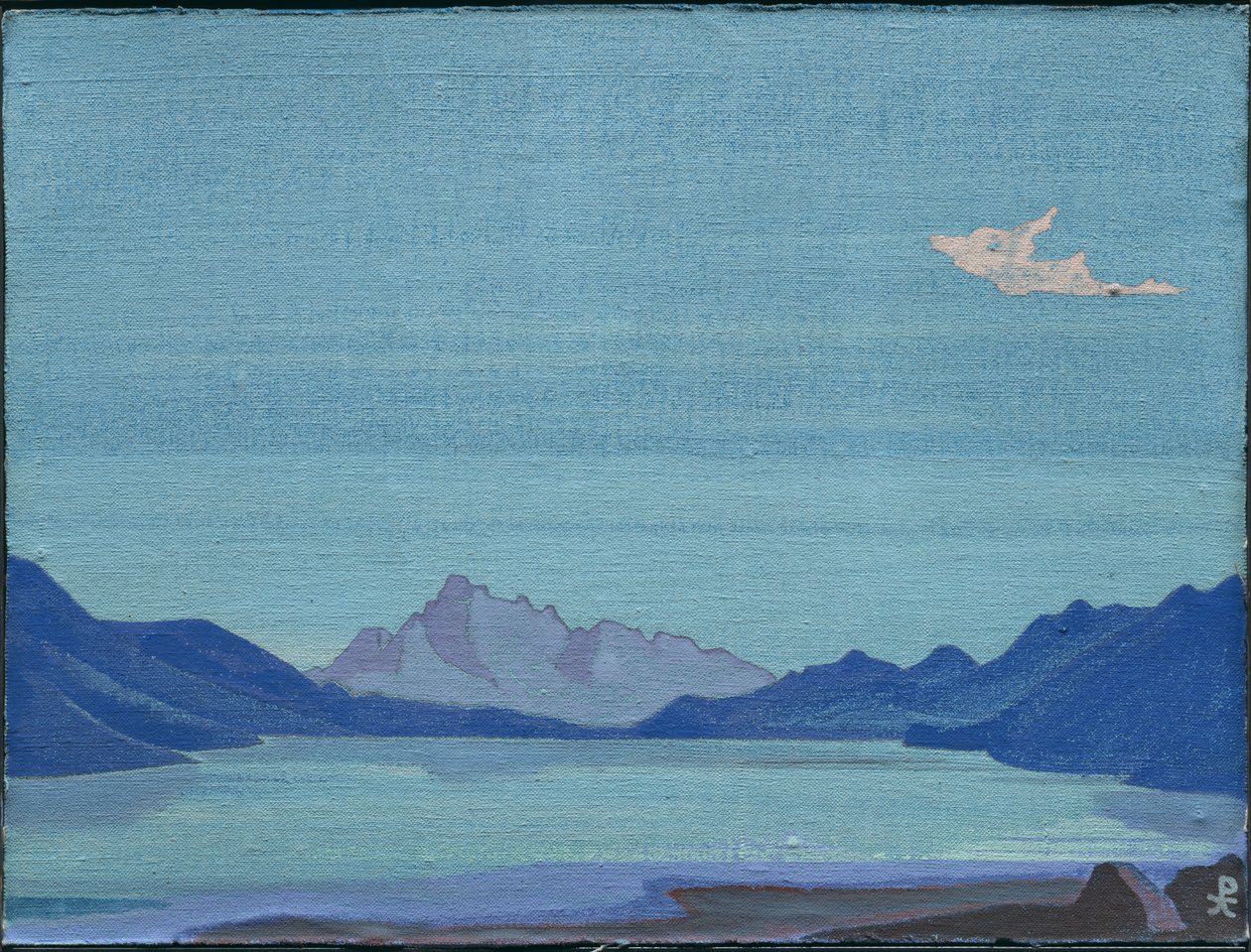 Tibetanske søer, 1933 af Nicholas Roerich