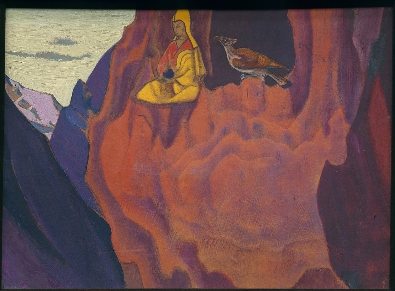 Tidings of the Eagle, 1927 af Nicholas Roerich