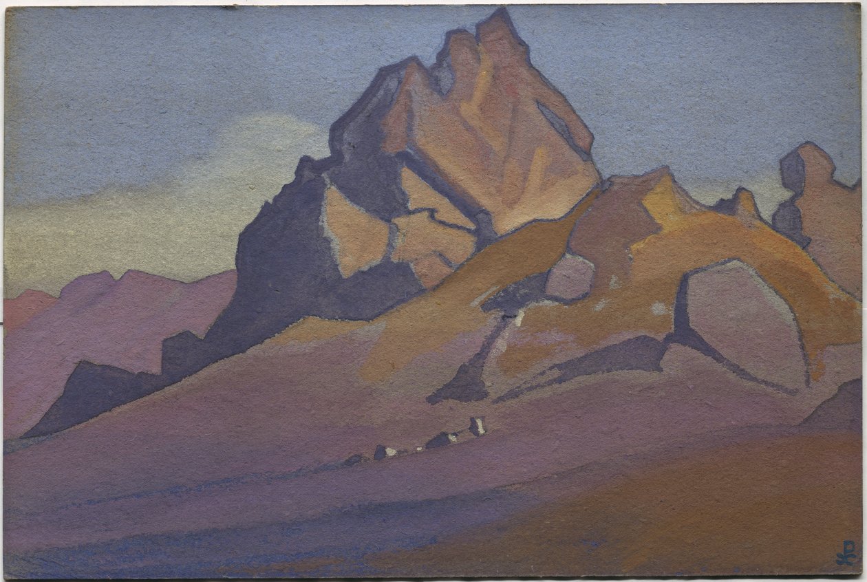 East Khada, 1936 af Nicholas Roerich
