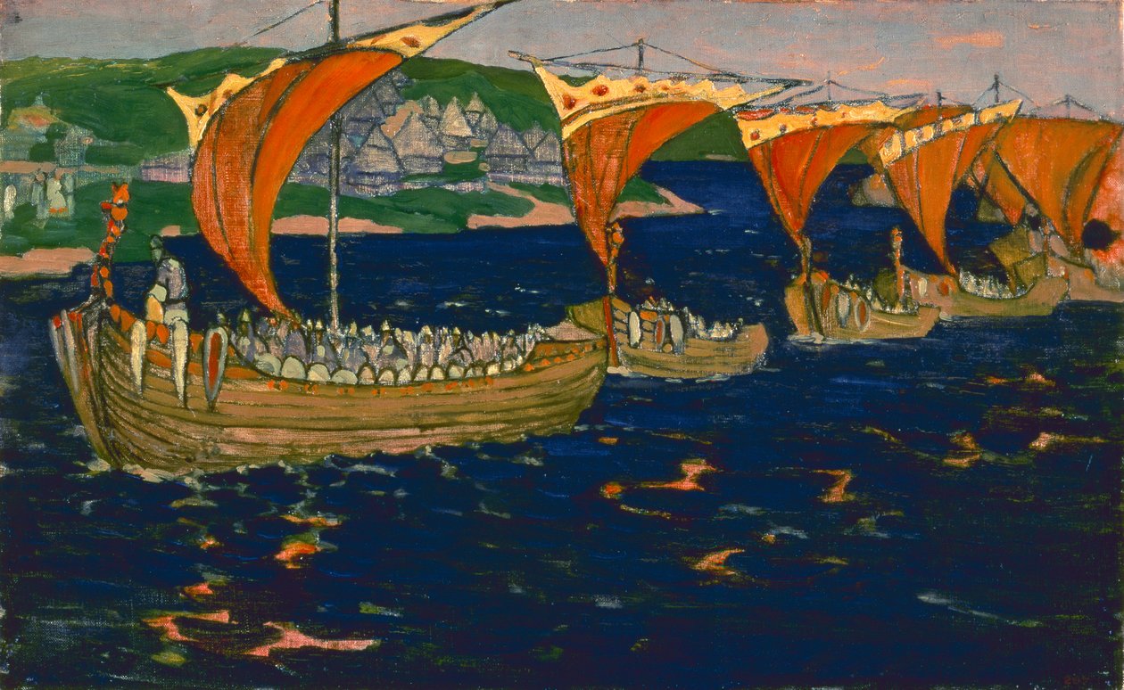 Ubudne gæster af Nicholas Roerich