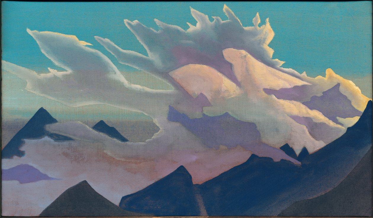 Warrior of Light, 1933 af Nicholas Roerich