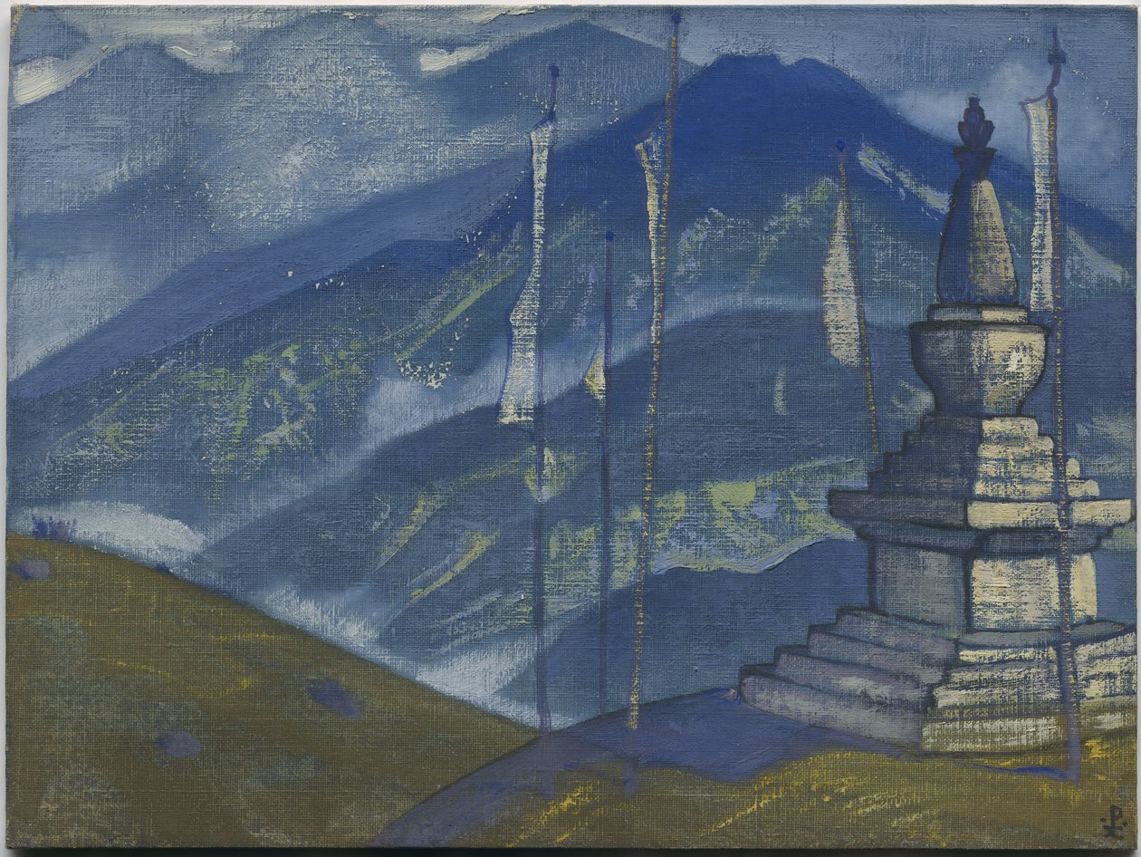 Waves of Mist, "Himalayan"-serien, 1924 af Nicholas Roerich