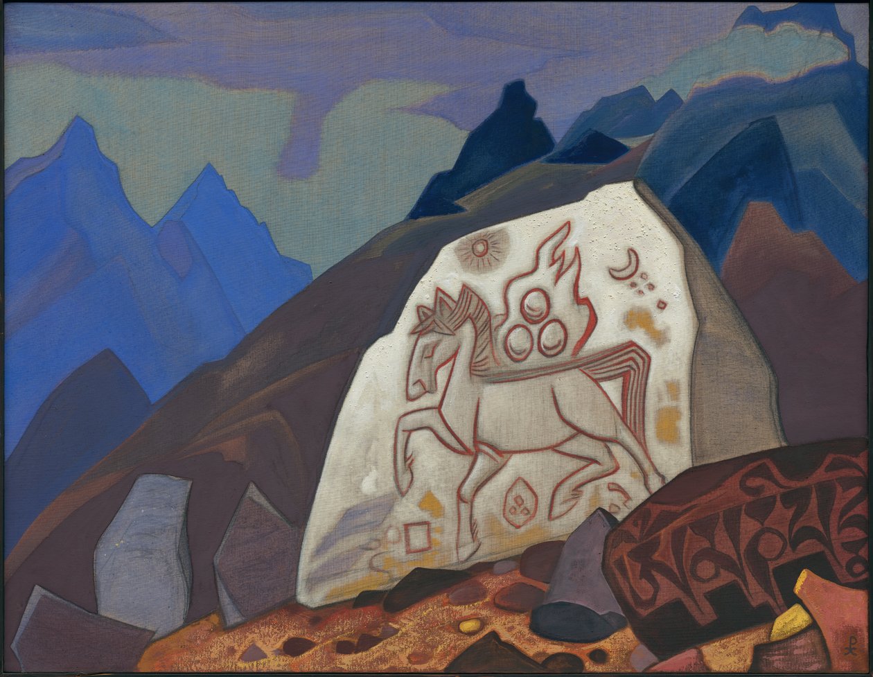 Hvid sten, 1933 af Nicholas Roerich