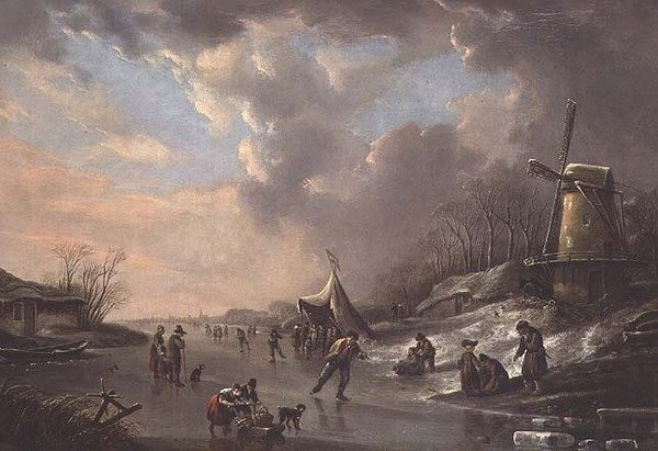 Vinterlandskab af Nicholas Rosenboom