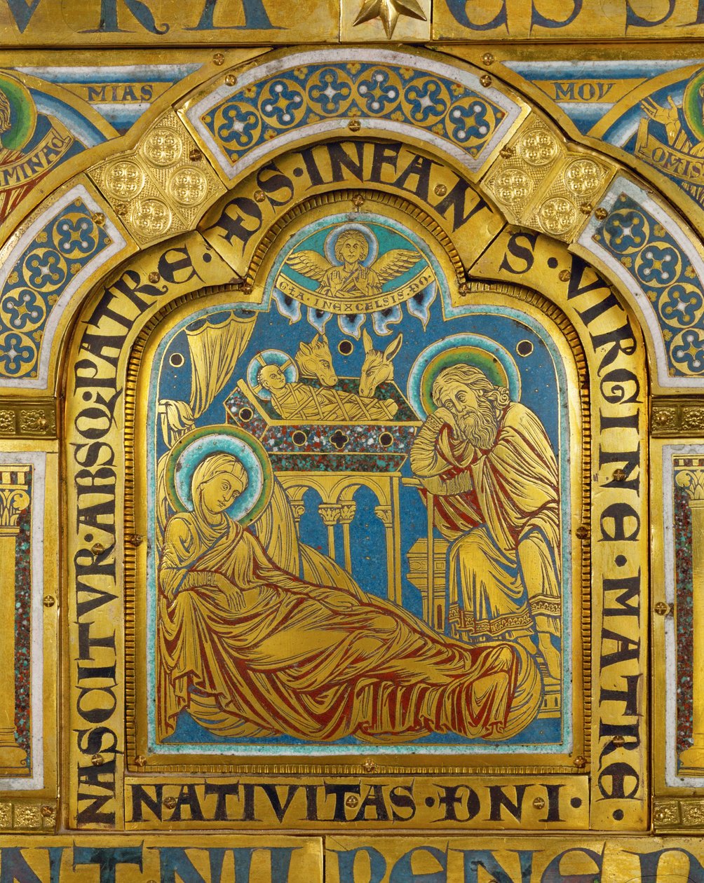 Fødselskirken fra Verdun-alteret ... af Nicholas of Verdun