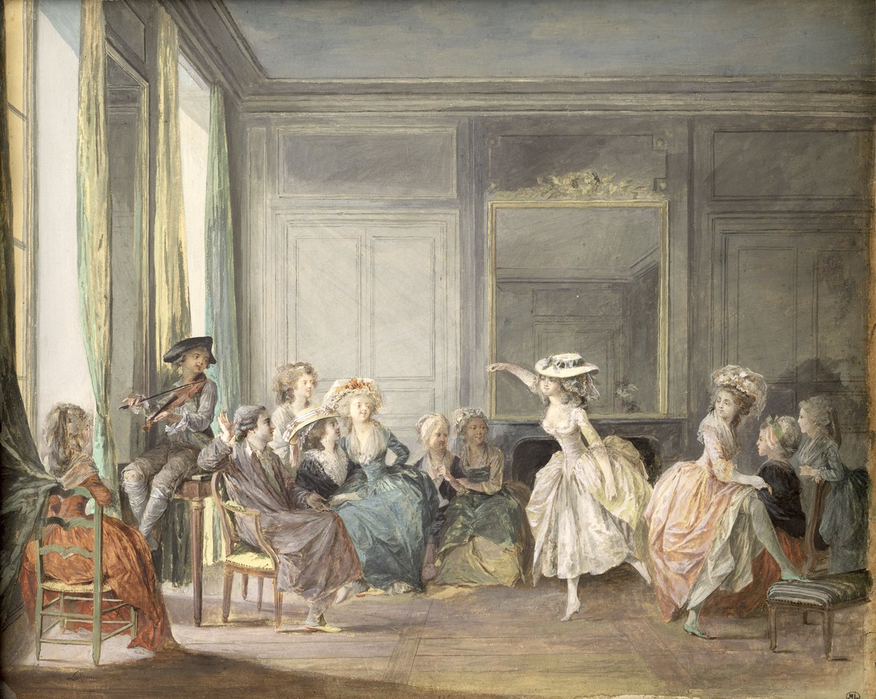 Danseundervisningen af Niclas II Lafrensen