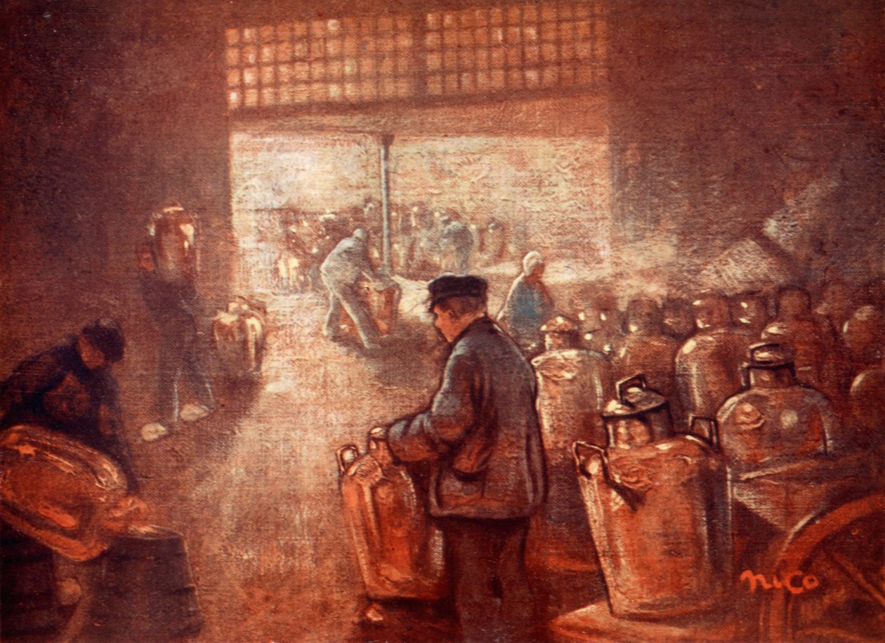 Et Mejeri, 1904 af Nico Jungman