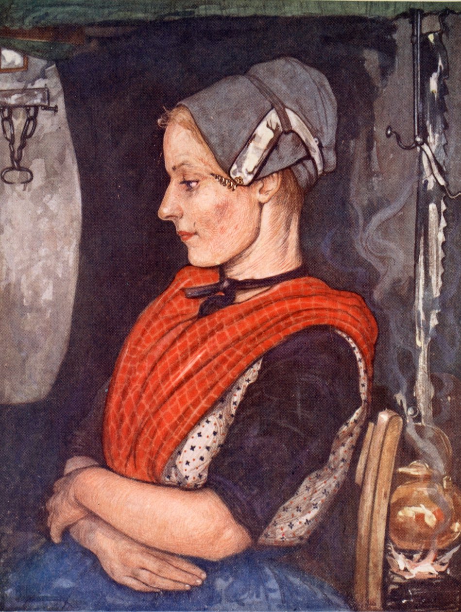 En pige fra Elspeet, 1904 af Nico Jungman