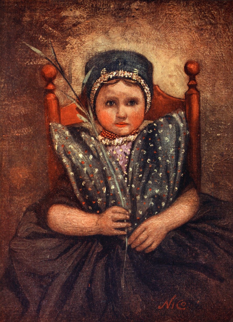 En lille jomfru, 1904 af Nico Jungman