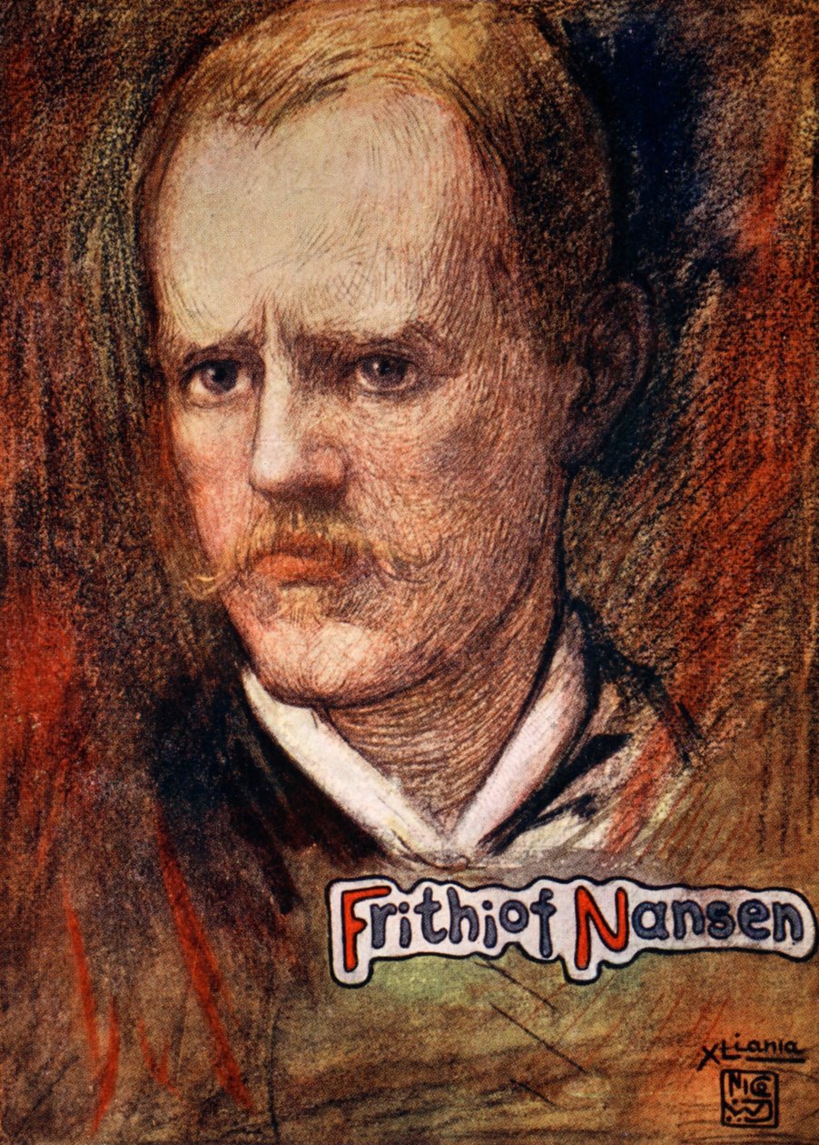 Fridtjof Nansen, 1905 af Nico Jungman