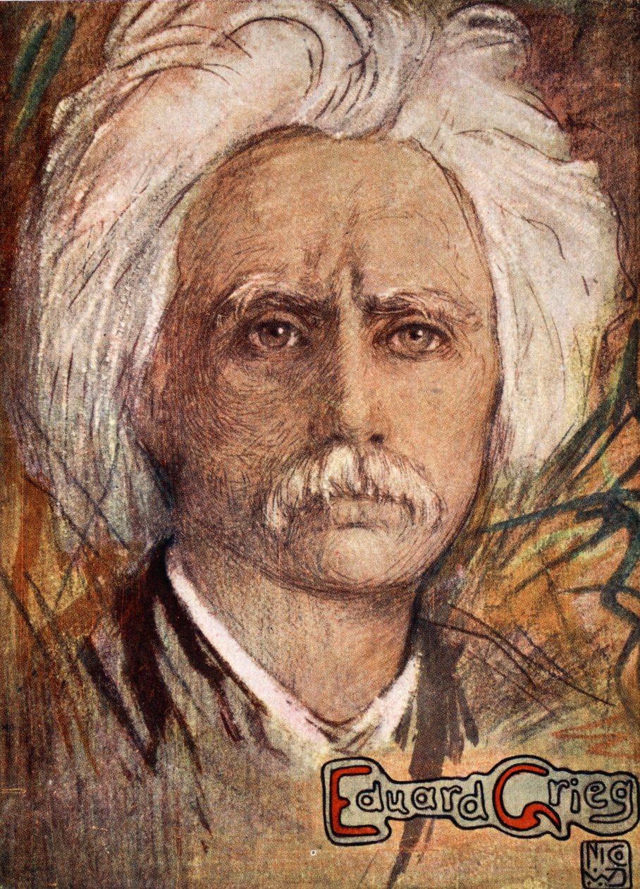 Grieg, 1905 af Nico Jungman