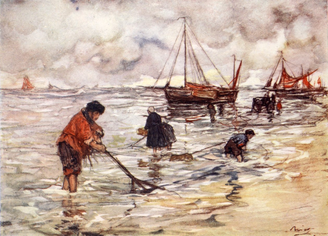 Rejefiskeri, 1904 af Nico Jungman
