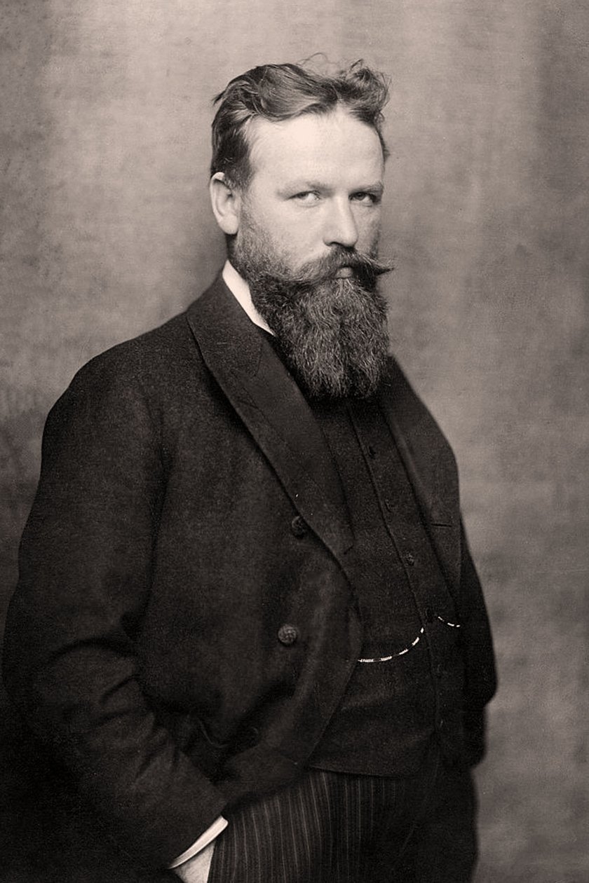 Portræt af Franz Metzner af Nicola Perscheid