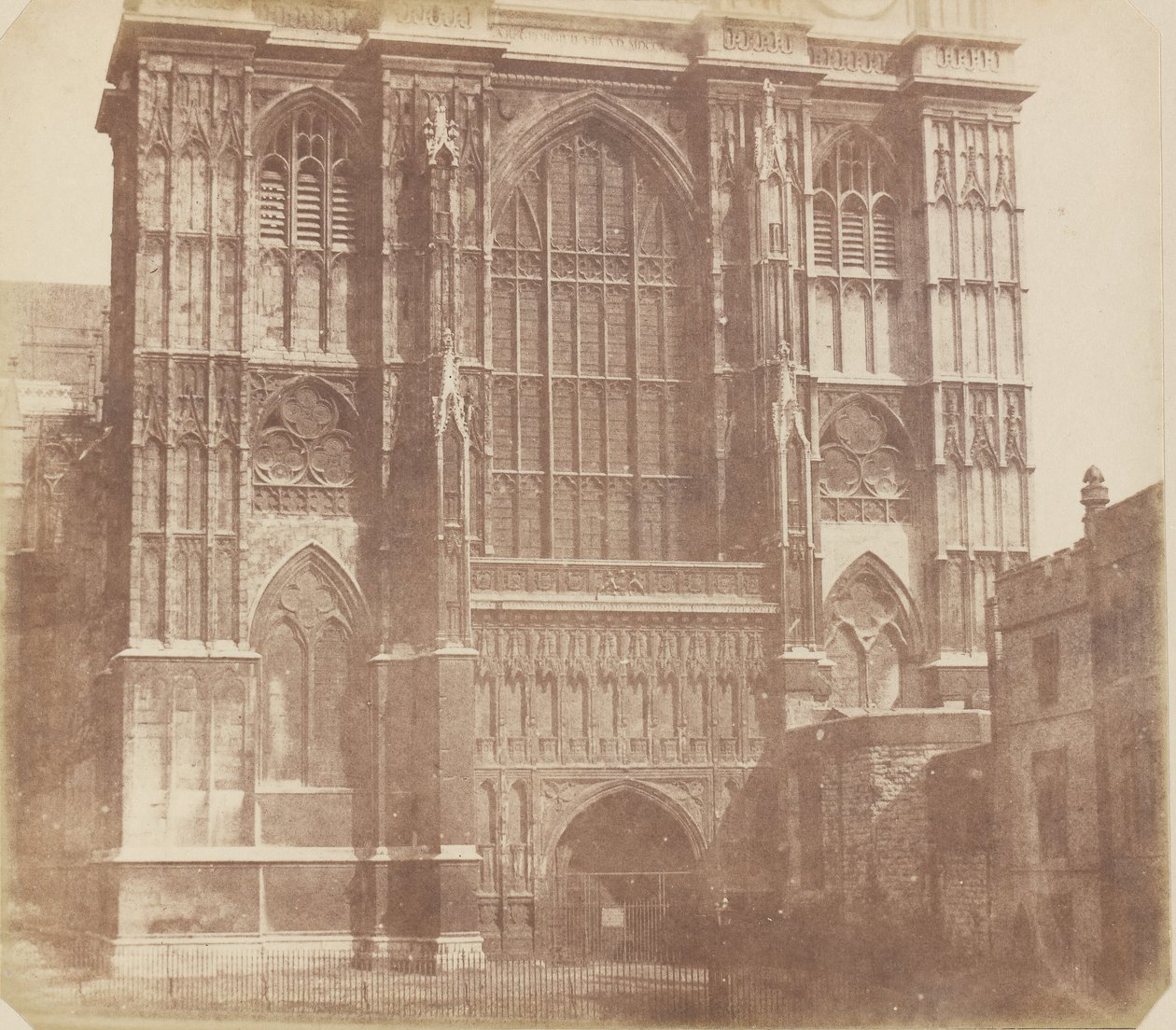 Westminster Abbey, før maj 1845. af Nicolaas Henneman