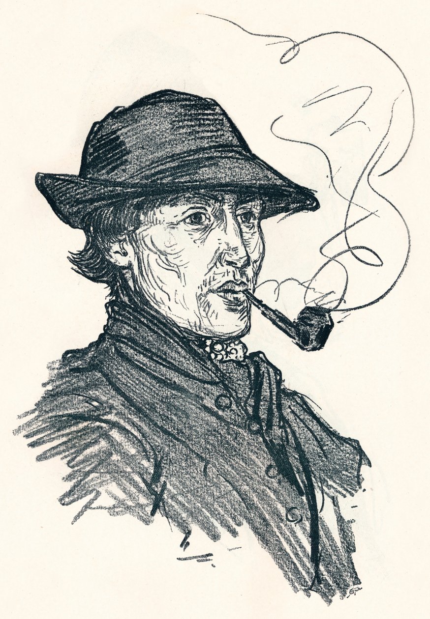 Skitse af Nico Jungmann, c1900 af Nicolaas Wilhelm Jungmann
