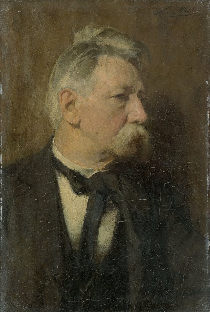 Willem Steelink II (1856-1928). grafisk kunstner af Nicolaas van der Waay