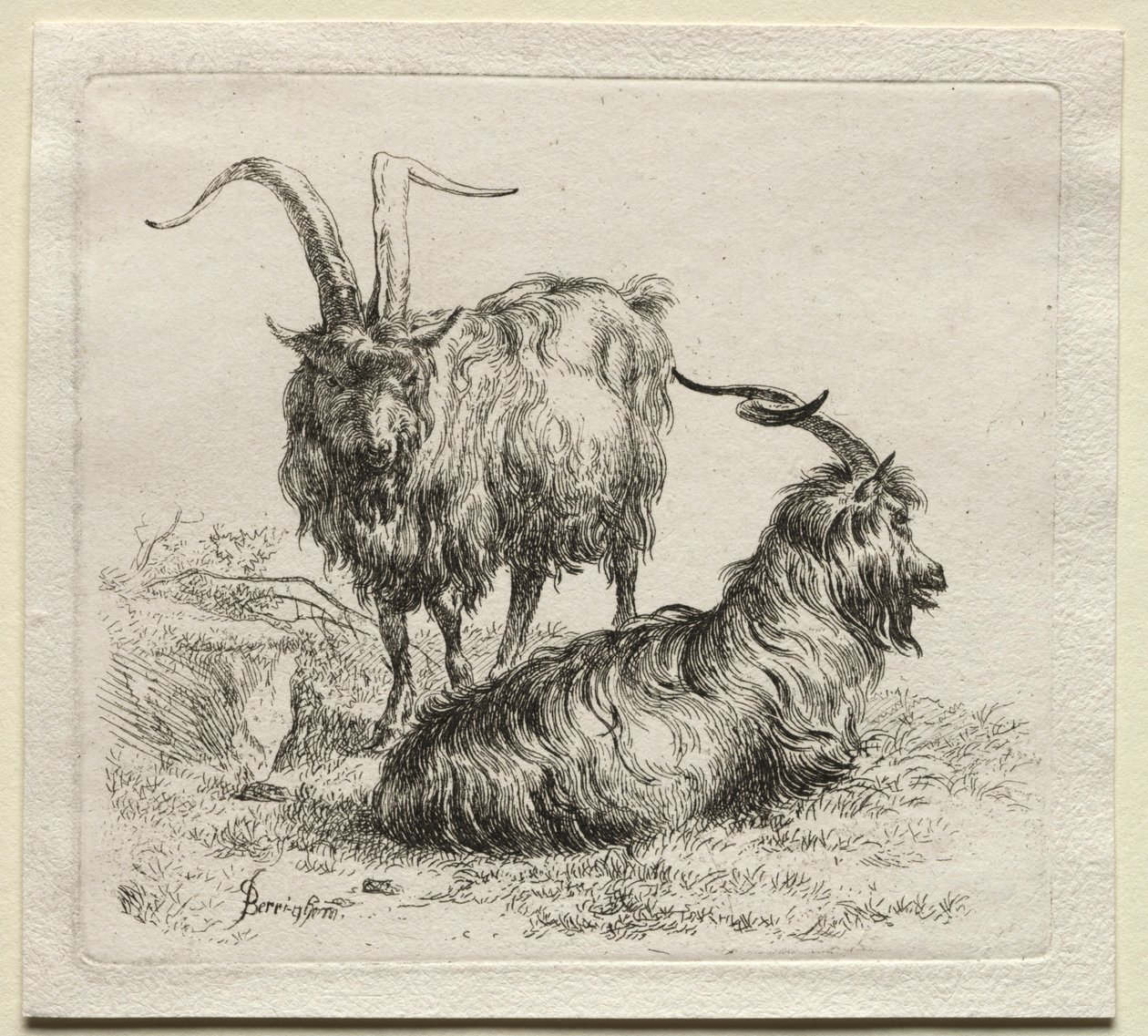 To geder. af Nicolaes Pietersz. Berchem