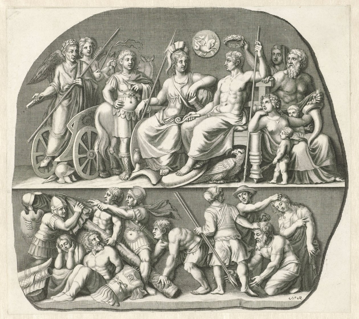 Camee Gemma Augustea af Nicolaes Ryckmans