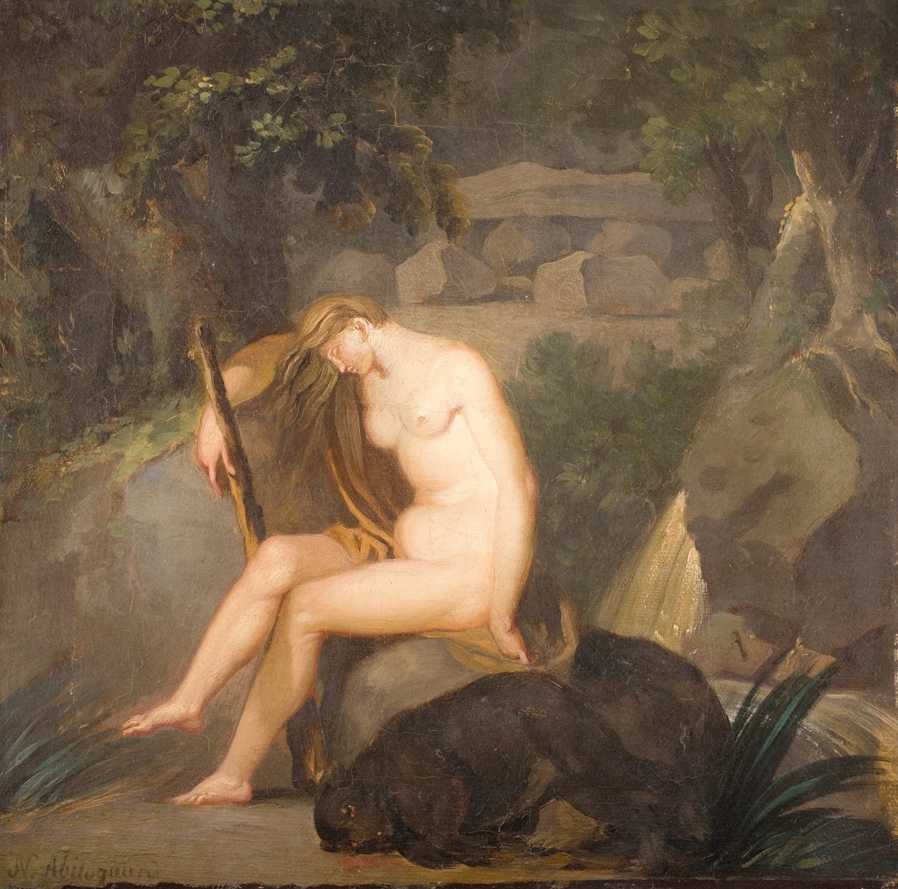 Naturen utæmmet af Nicolai Abildgaard