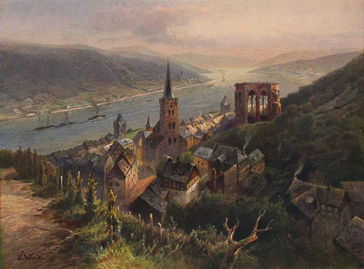 Bacharach, 1923. af Nicolai Astudin