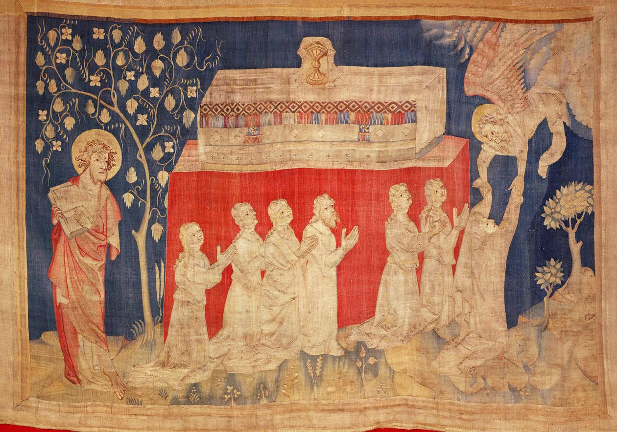 Martyrernes sjæle, fra Apocalypse Tapestry of Angers, 1373-87 (tapet) af Nicolas Bataille