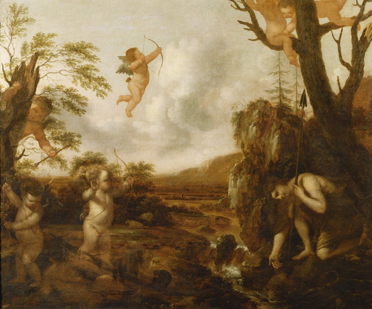 Narcissus af Nicolas Colombel