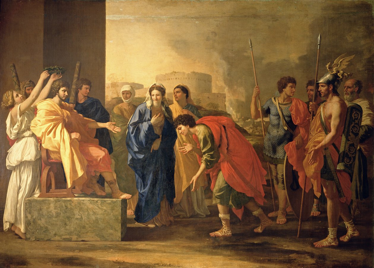 Scipios kontinens, 1640 af Nicolas Poussin