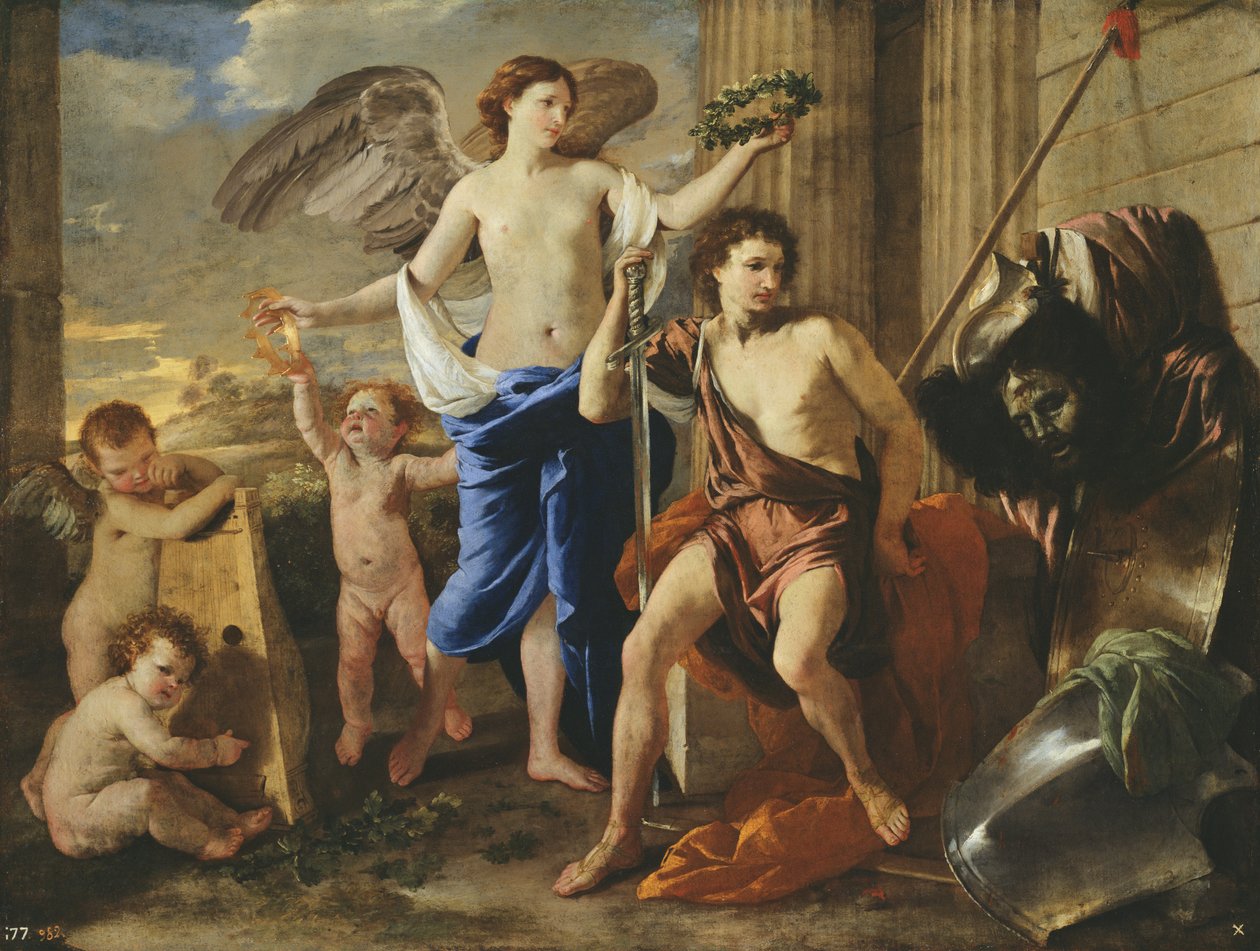 Davids triumf, ca. 1630 af Nicolas Poussin