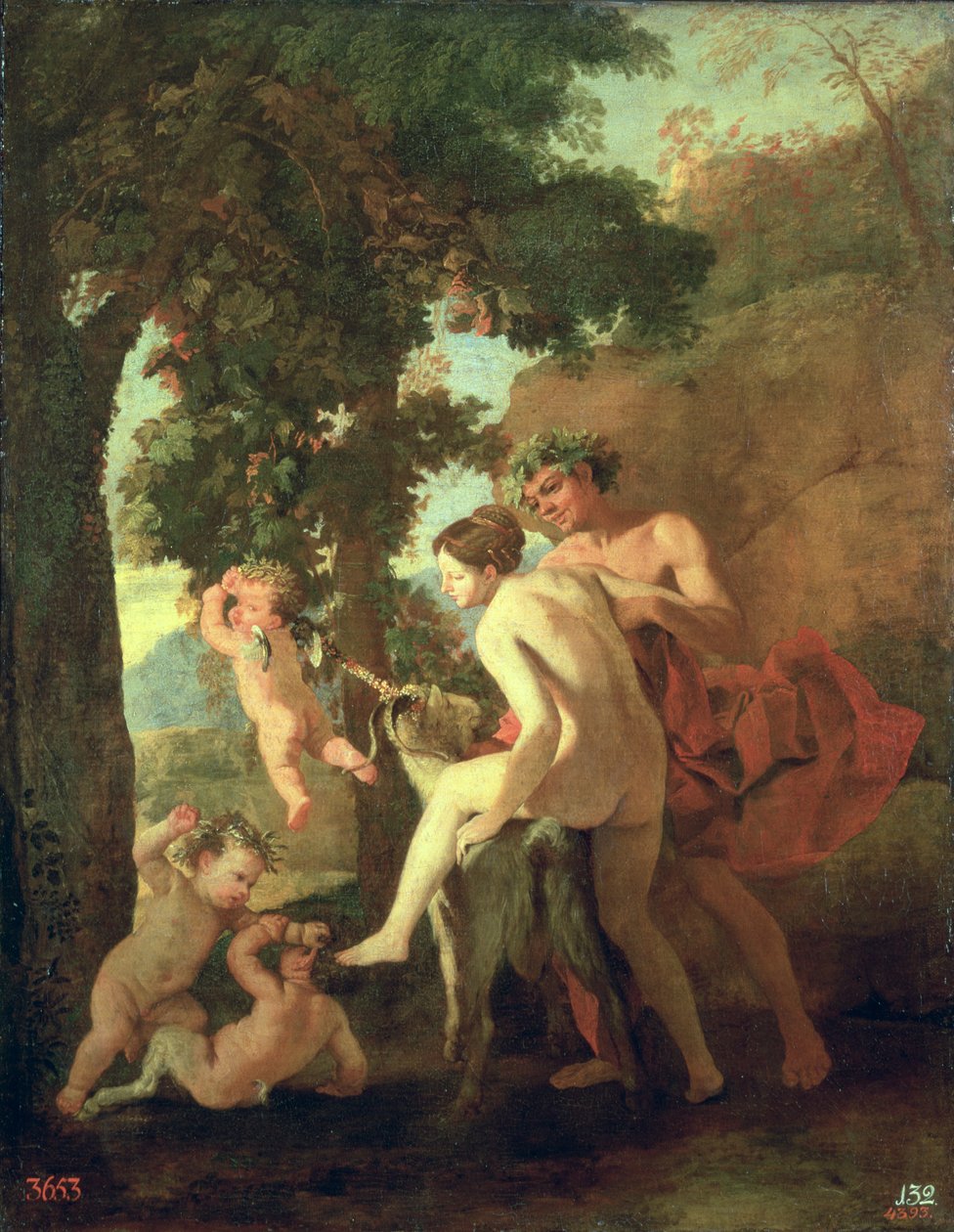 Venus, Faun og Putti, begyndelsen af 1630