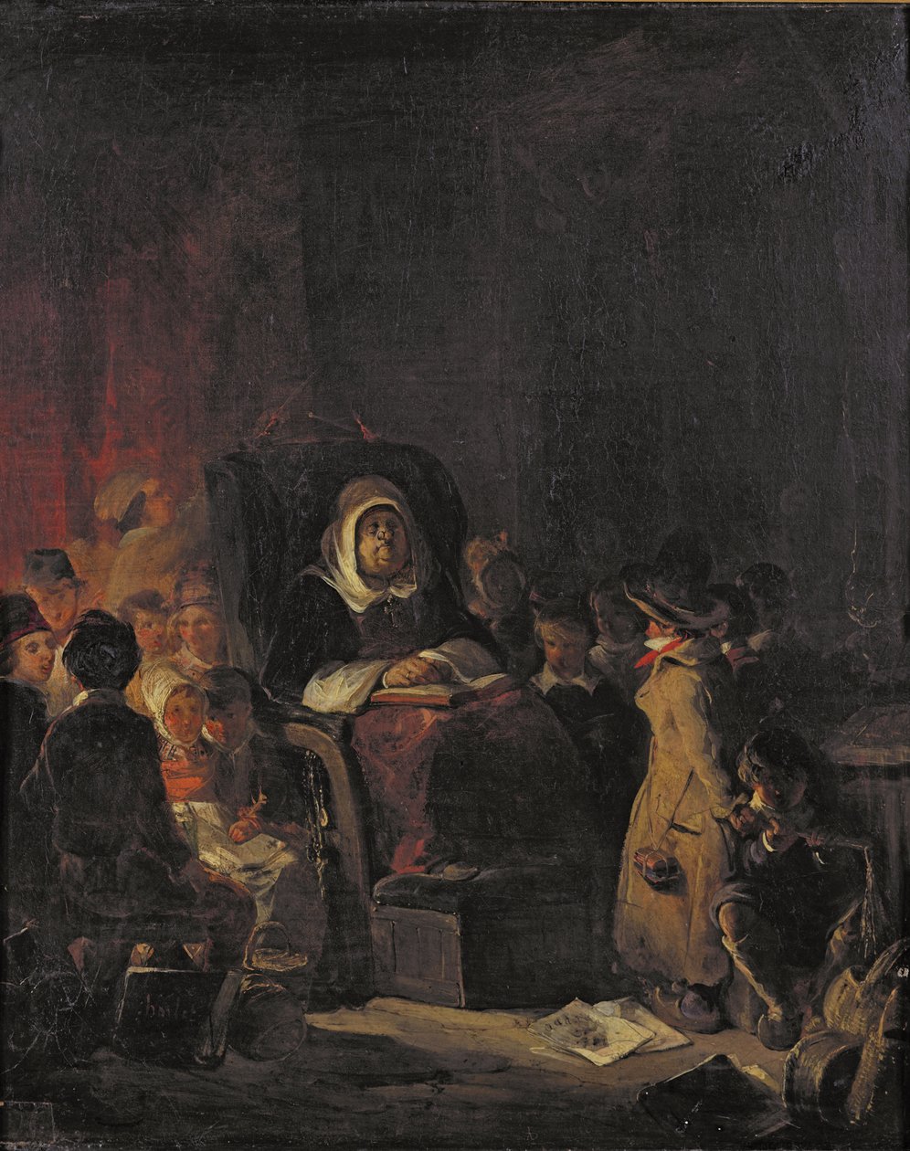 Skolemesterinden af Nicolas Toussaint Charlet