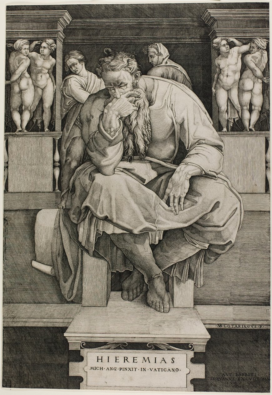 Jeremias af Nicolas Beatrizet