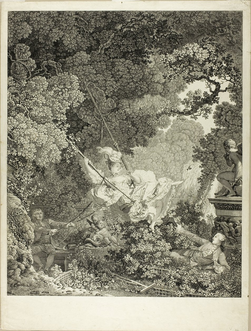 Gyngens lykkelige ulykke af Nicolas Delaunay