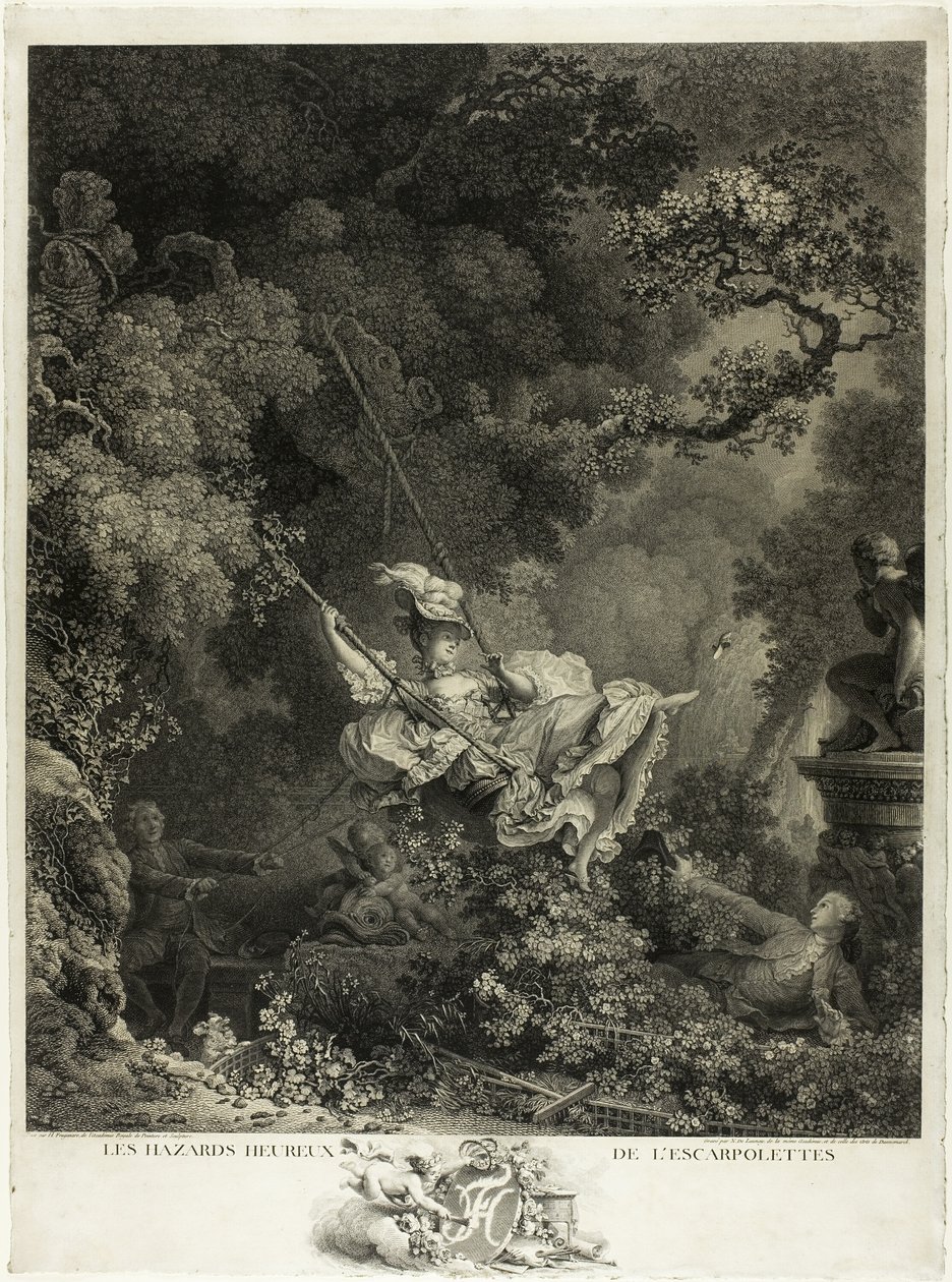 Gyngens lykkelige ulykke af Nicolas Delaunay