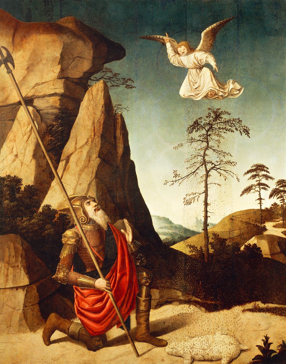 Gideons mirakel af fleece af Nicolas Dipre