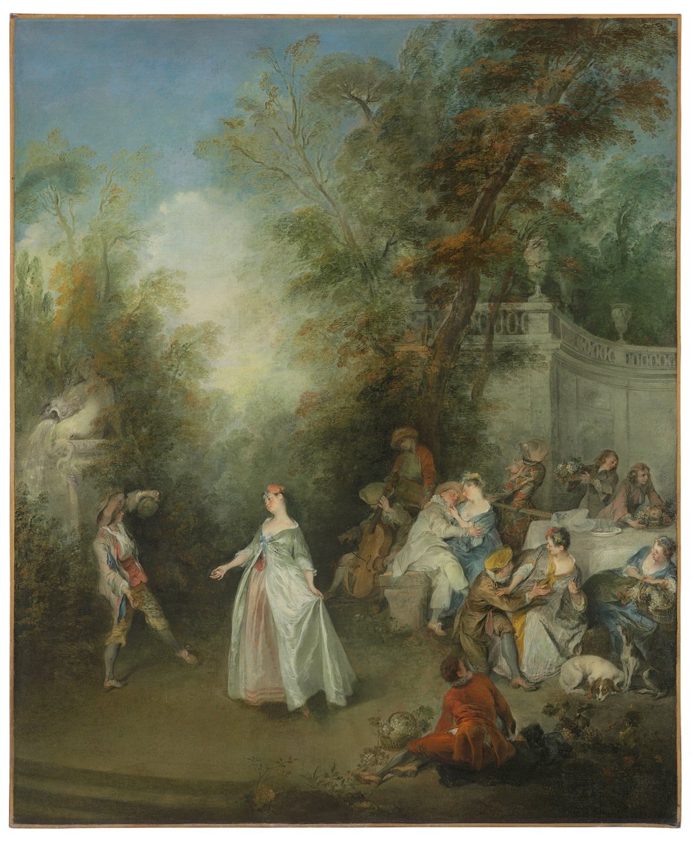 Efterår af Nicolas Lancret