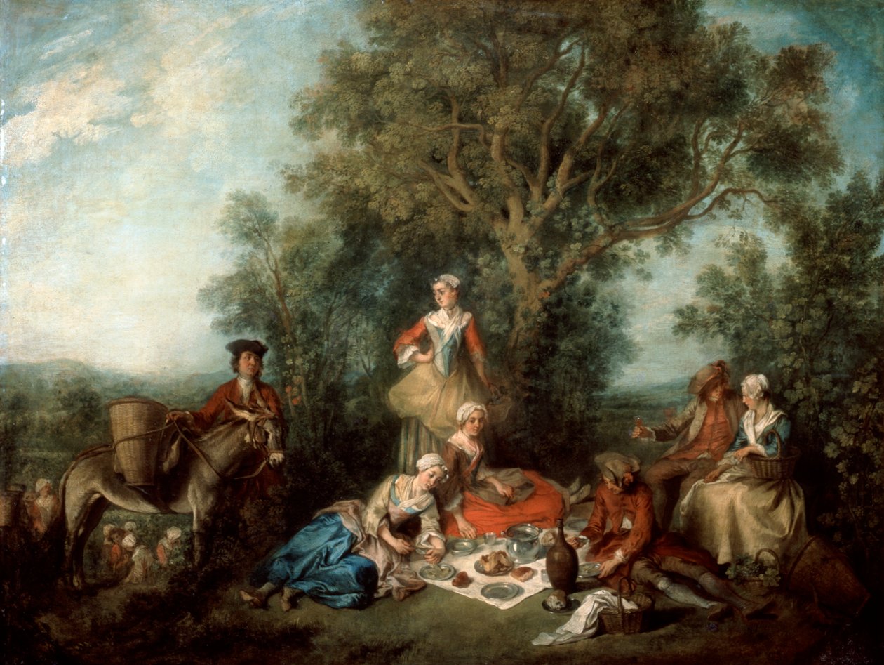 Efteråret, 1738. af Nicolas Lancret