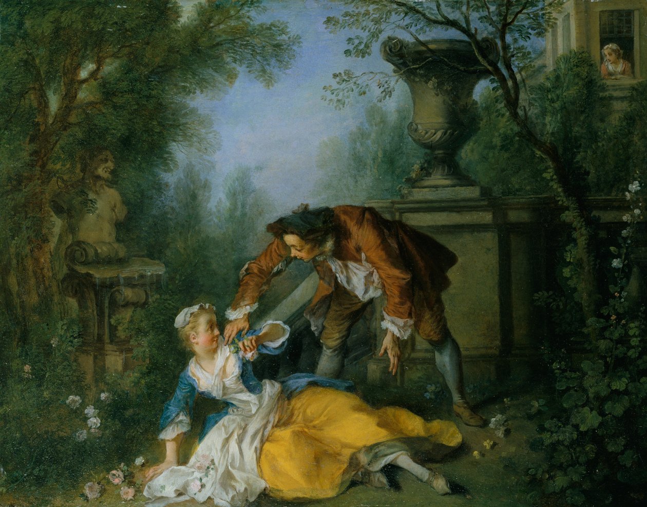 Den retfærdige tjener, ca. 1740. af Nicolas Lancret