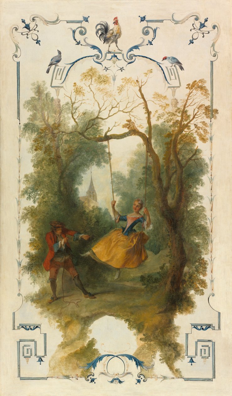 Gyngen af Nicolas Lancret