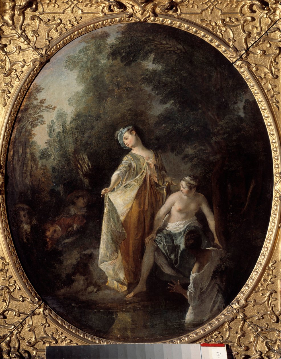 Badegæsterne. Maleri af Nicolas Lancret (1690-1743) af Nicolas Lancret