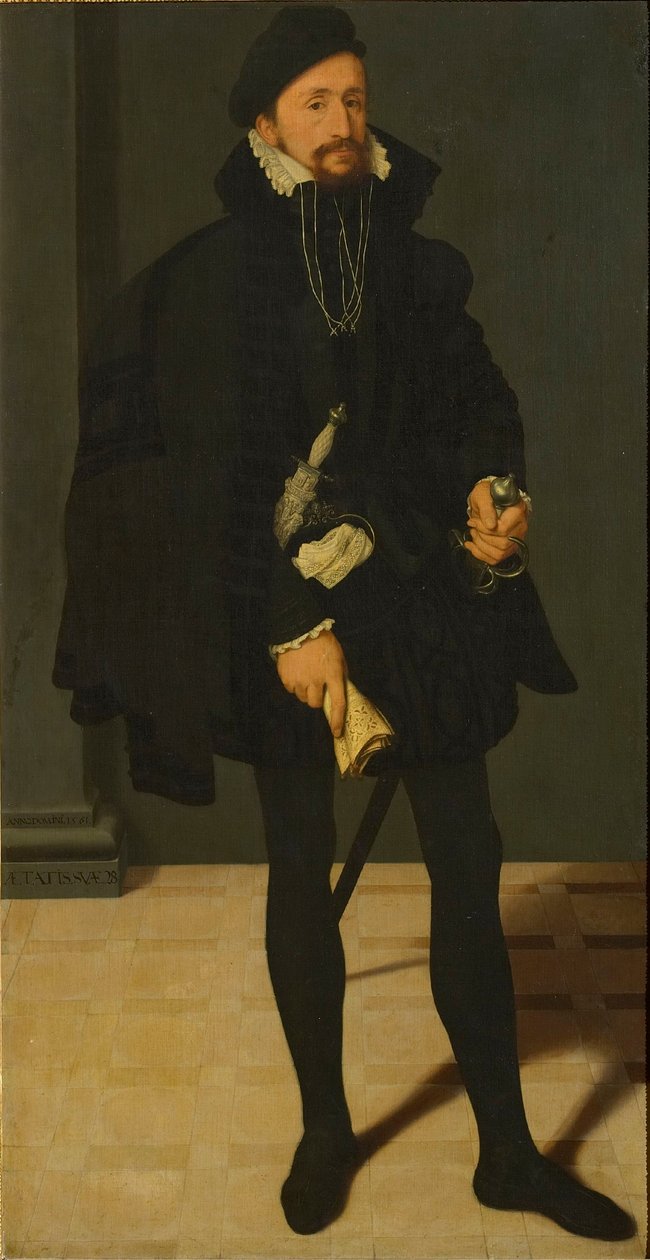 Portræt af Hans Heinrich Pilgram, 1561. af Nicolas Neufchatel