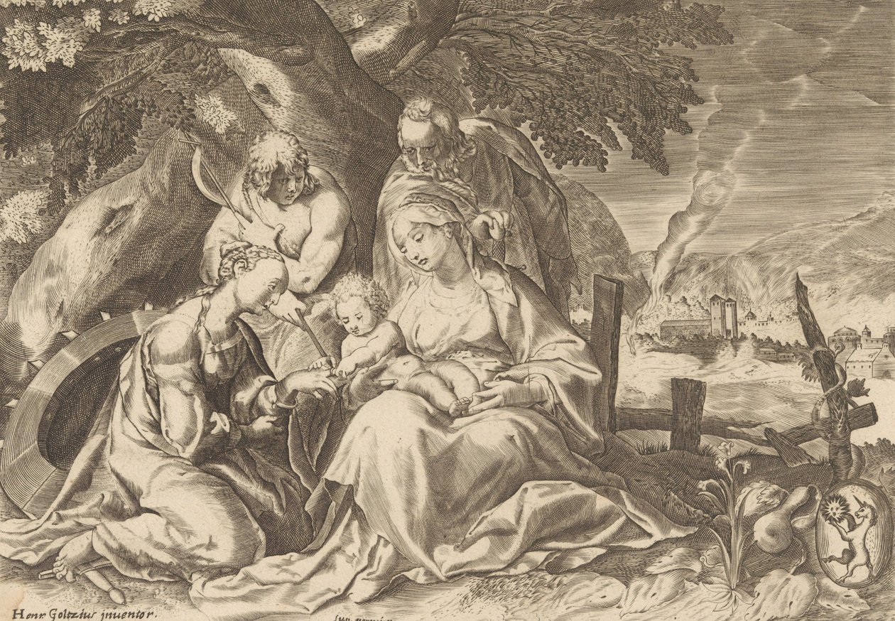 Sankt Catherines trolovelse. af Nicolas Perrey